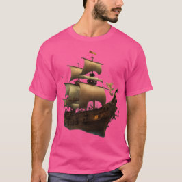 Camiseta de vela y de anclaje - Navegando por la v