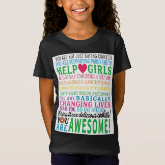 Camiseta de vendedor de cookies para Chicas