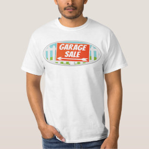 Camiseta de venta de garage