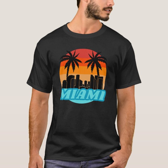 Camiseta de verano - Ciudad de Miami! (Anverso)