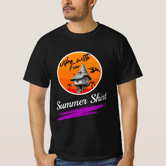 Camiseta de Verano con Buen Rollo (Anverso)