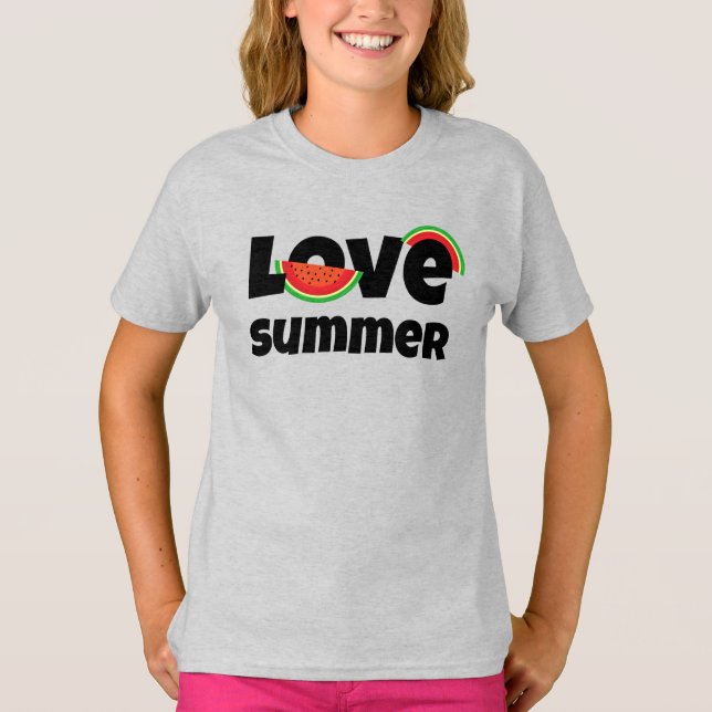 Camiseta de verano de amor (Anverso)