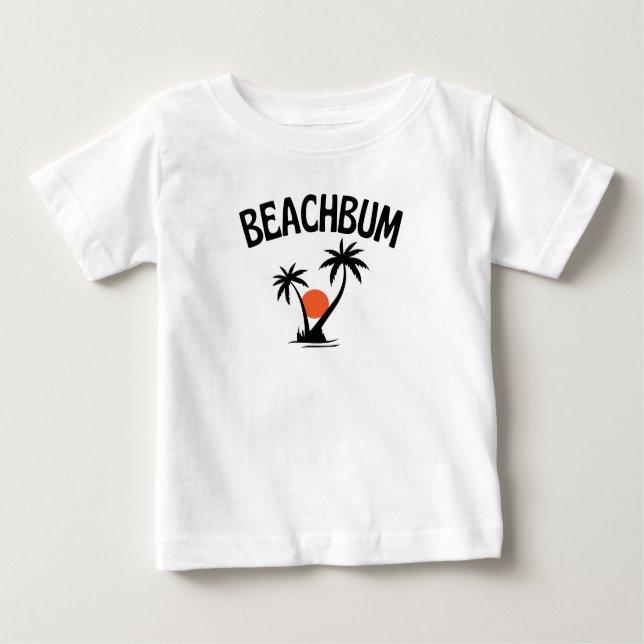 Camiseta De Verano De Beachbum Beach (Anverso)
