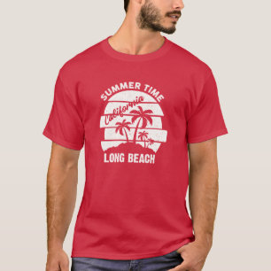 Camiseta de verano de California Long Beach