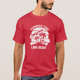 Camiseta de verano de California Long Beach
