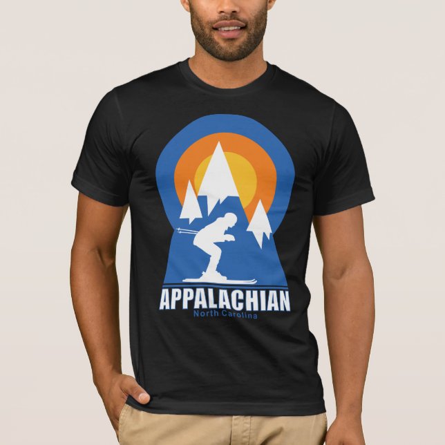 Camiseta de verano de esquí appalache (Anverso)