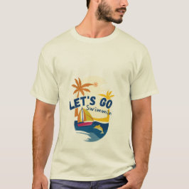Camiseta de verano de playa