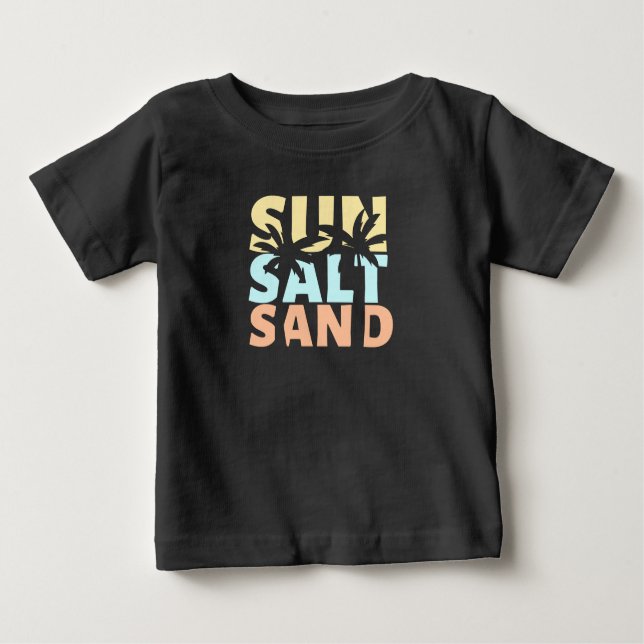 Camiseta de verano de Sun Salt Sand Beach (Anverso)