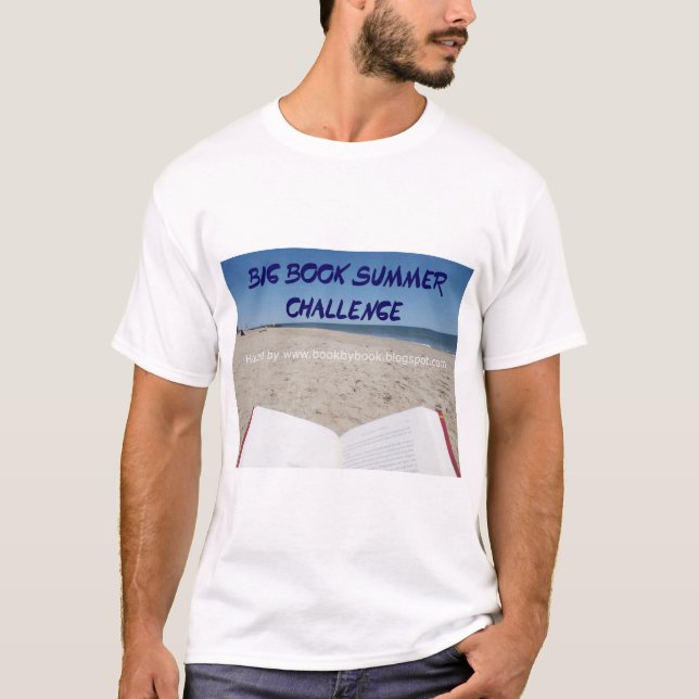 Camiseta de verano del libro grande (masculino) (Anverso)