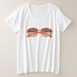 Camiseta de verano divertida con gafas de sol Nara