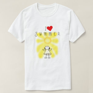 Camiseta de verano feliz