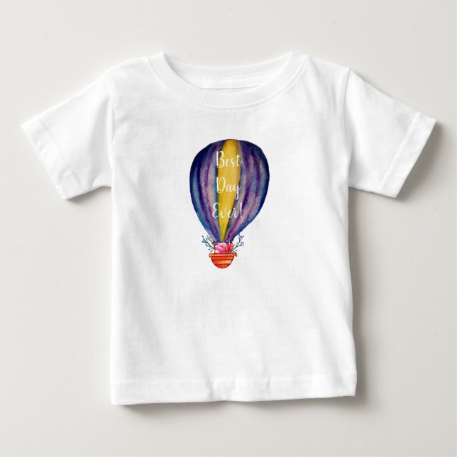 Camiseta de verano Guay Globo de aire caliente (Anverso)