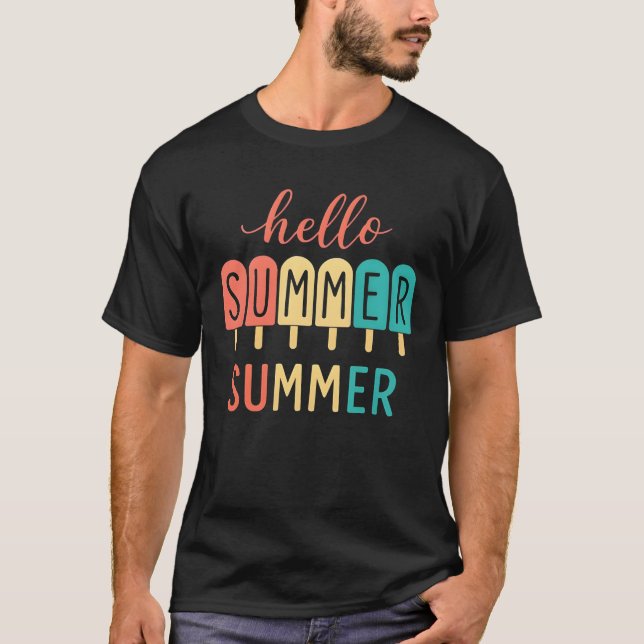 Camiseta de Verano Hola (Anverso)