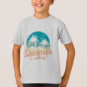 Camiseta de verano ligera para niños Ropa fresca