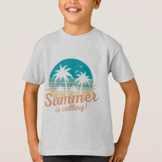 Camiseta de verano ligera para niños Ropa fresca