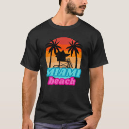 camiseta de verano - Miami beach - Tower