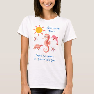 Camiseta de verano - olvida las tormentas