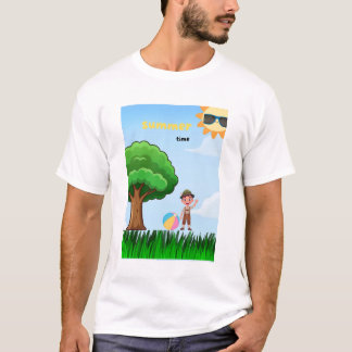 Camiseta de verano para hombre