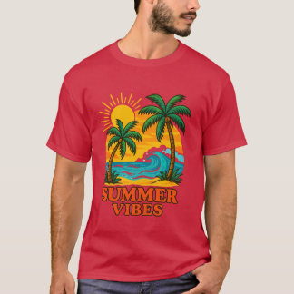 Camiseta de verano para los amantes del sol, el vi