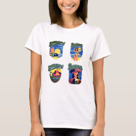 Camiseta de verano para mujer