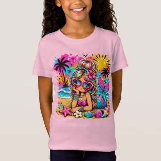 camiseta de verano para niños