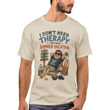 Camiseta de verano para papá fuera de servicio