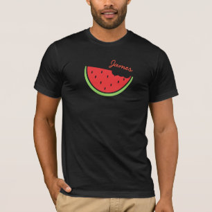 Camiseta de verano personalizada para la sandía