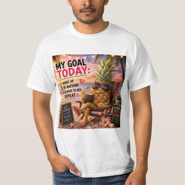 Camiseta de verano refrescante (Anverso)
