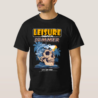 camiseta de verano retro