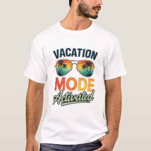 Camiseta de verano tropical