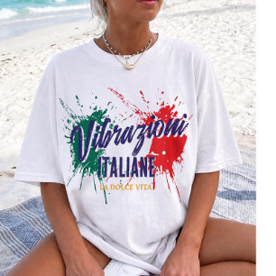 Camiseta de verano Vibrazioni Italiane Viaje Camis