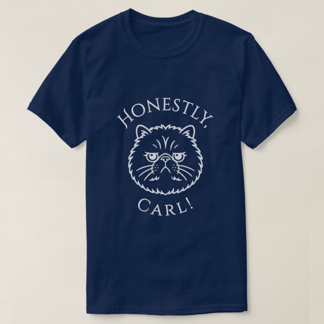 Camiseta ¡De verdad, Carl! (Diseño del anverso)