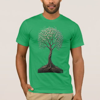 Camiseta de verde
