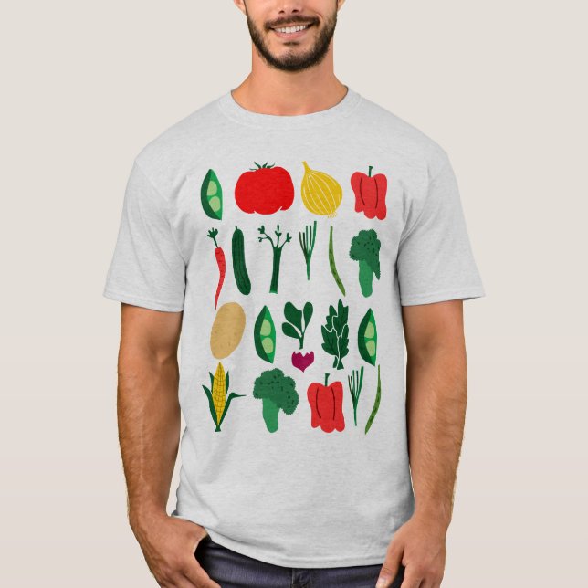 Camiseta de verduras (Anverso)