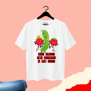 Camiseta de verduras divertidas