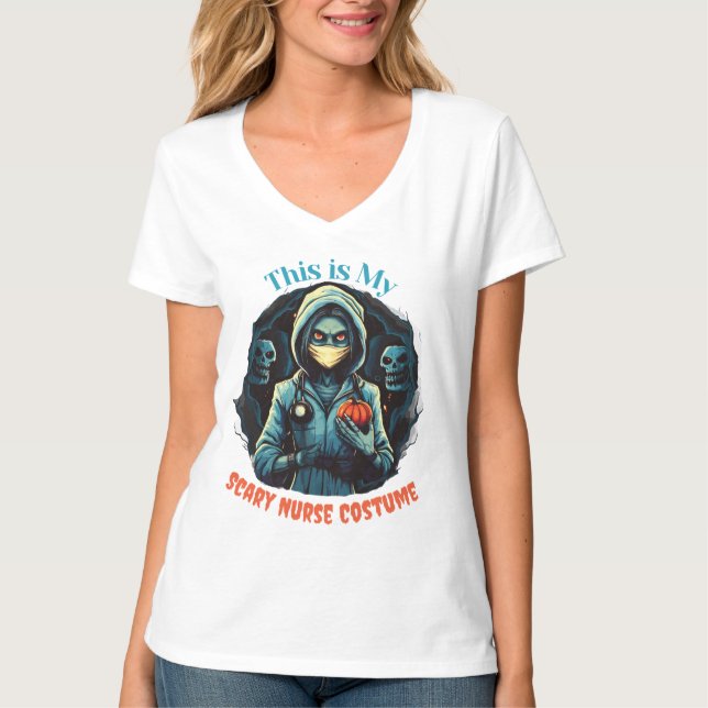 Camiseta de vestuario de enfermera temeraria (Anverso)