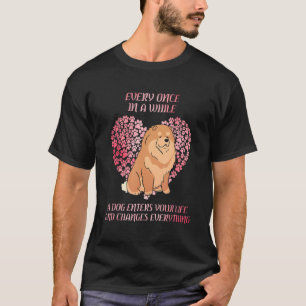 Camiseta De Vez En Cuando Chow Chow Entra En Tu Vida Perro