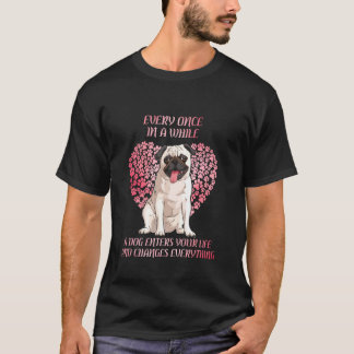 Camiseta De Vez En Cuando Dueño De Perro Pug Blanco Vida