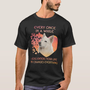 Camiseta De Vez En Cuando Entra Un Berger Blanc Suisse