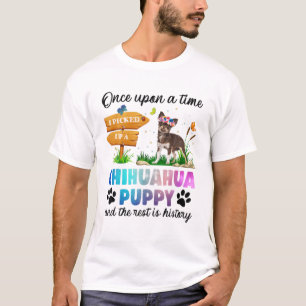 Camiseta De Vez En Cuando Recogí Un Perro Chihuahua Con Cac