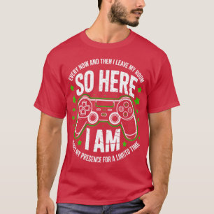 Camiseta De vez en cuando salgo de mi habitación así que aq
