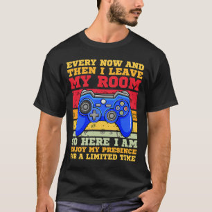 Camiseta De Vez En Cuando Salgo De Mi Habitación Con Un Jue