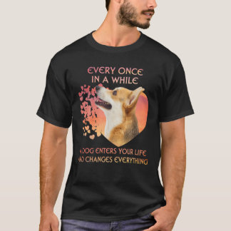 Camiseta De Vez En Cuando, Un Corgi Galés Te Entra.