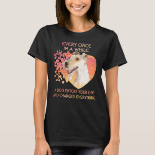 Camiseta De Vez En Cuando Un Terrier De Fox De Cableado Te