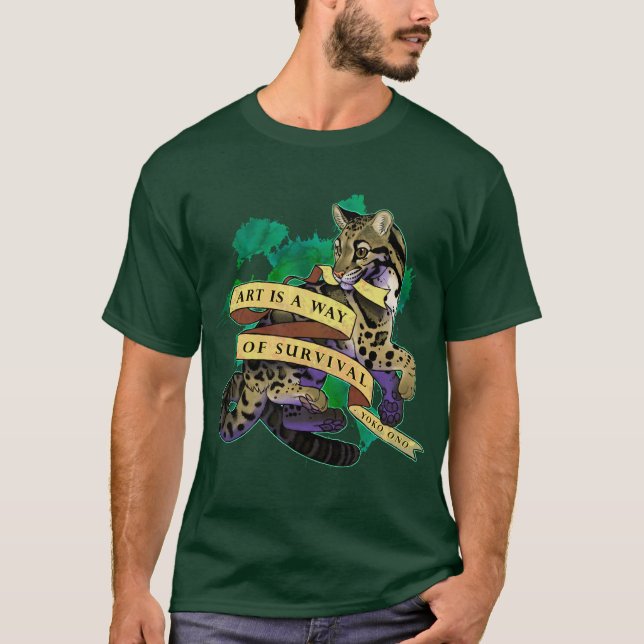 Camiseta de "Vía de supervivencia" (Anverso)