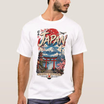 Camiseta de viaje a Japón | Monte Fuji Vintage Jap