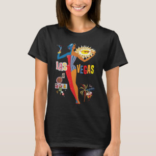 Camiseta de viaje de chica del espectáculo del cas