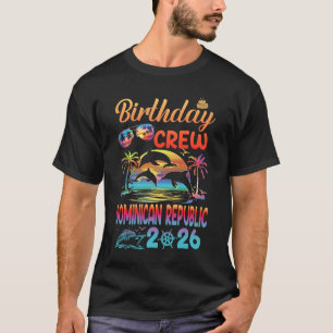 Camiseta de viaje de cumpleaños República Dominica