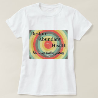 Camiseta de viaje de curación