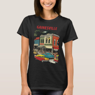 Camiseta de viaje de tranvía histórico de Gainesvi